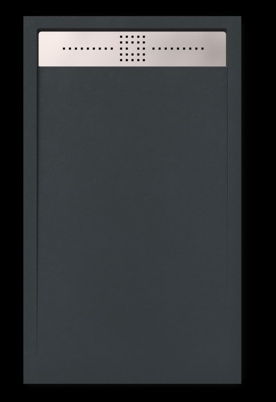 Plato de ducha RCHOME Modelo Opale en gris antracita