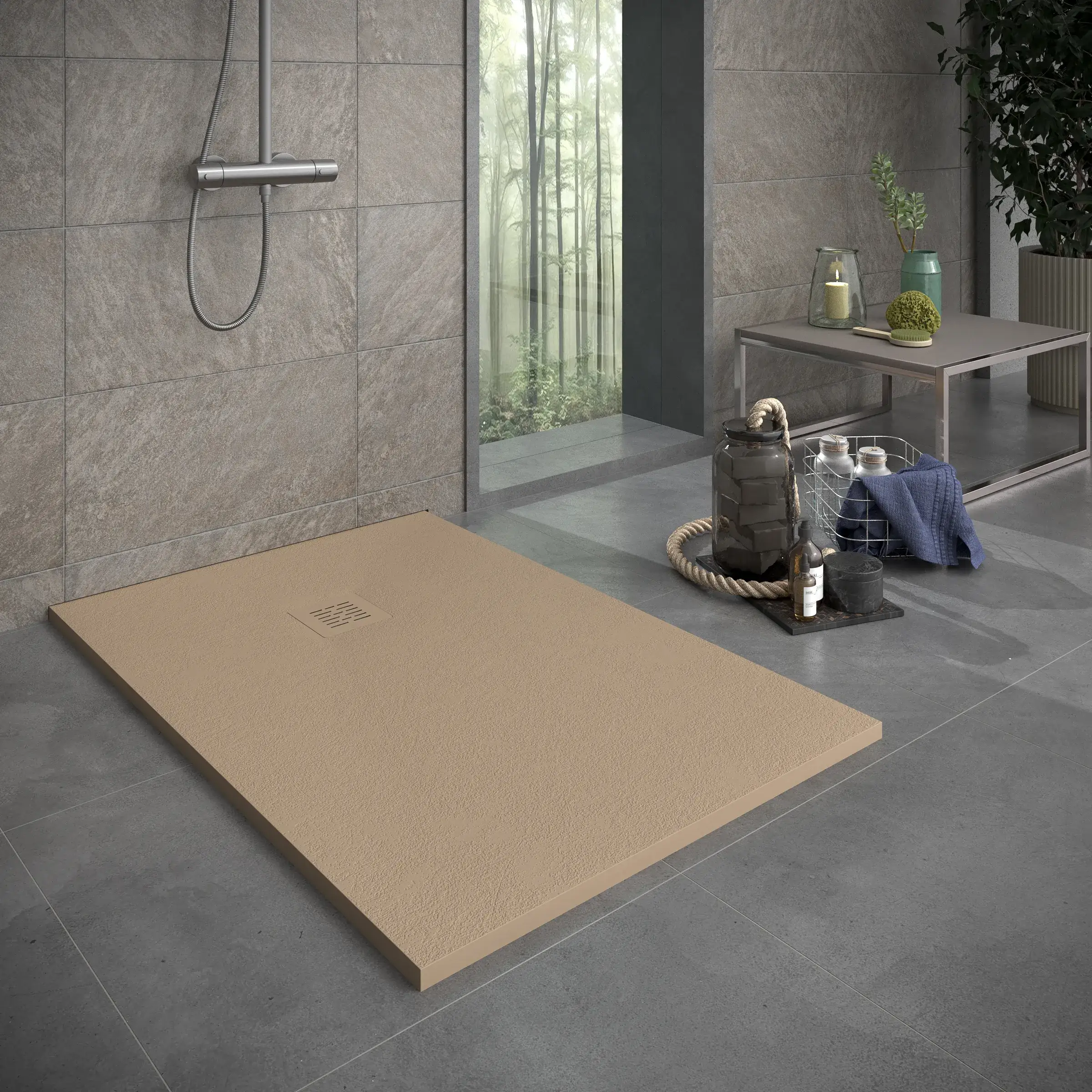 Plato de Ducha de Resina Modelo Mica - Imagen 5