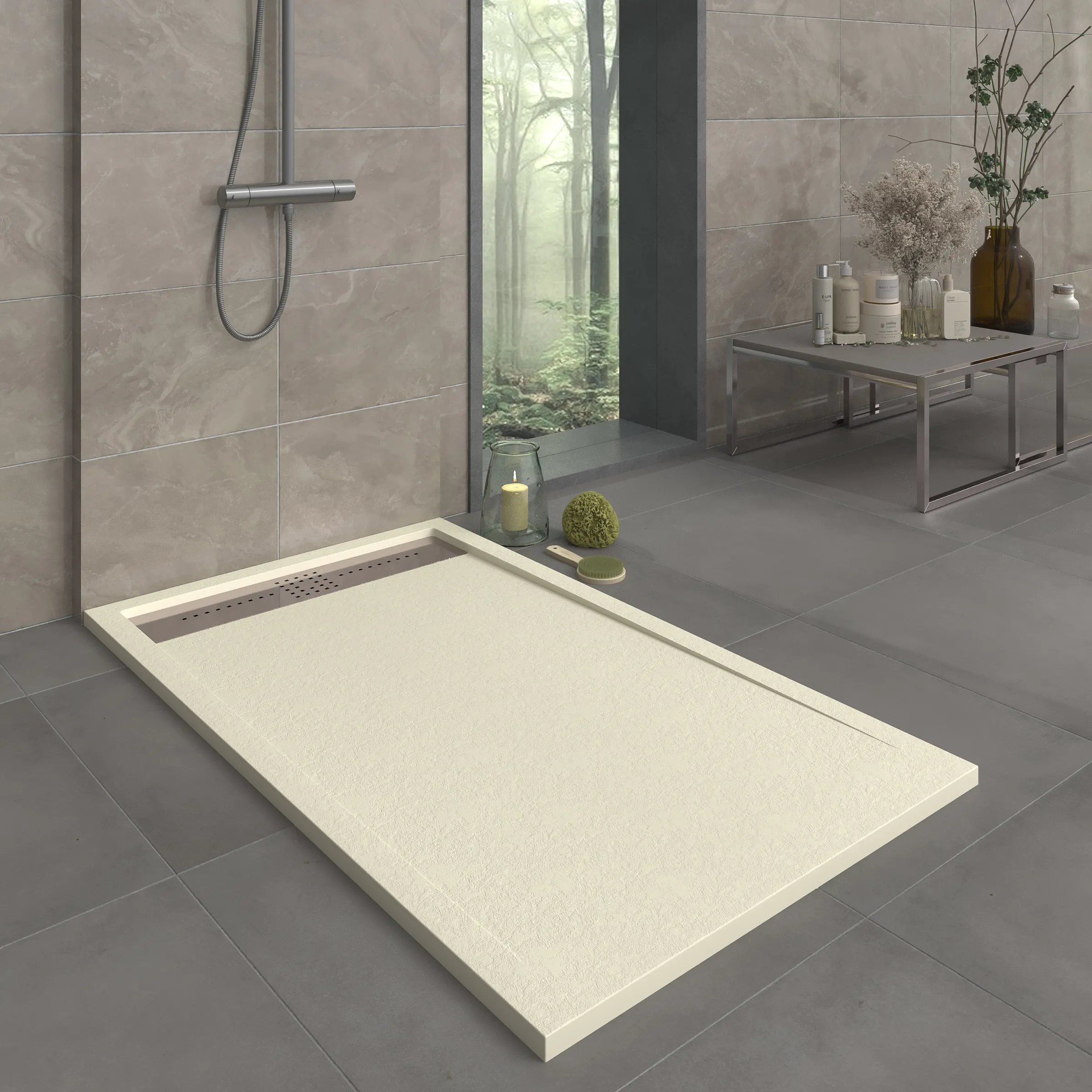 Plato de Ducha de Resina Modelo Opale - Imagen 2