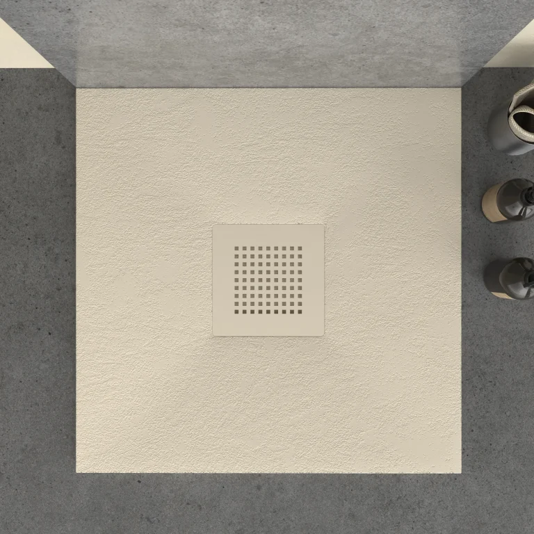 plato de ducha Modelo Mica Plus Crema