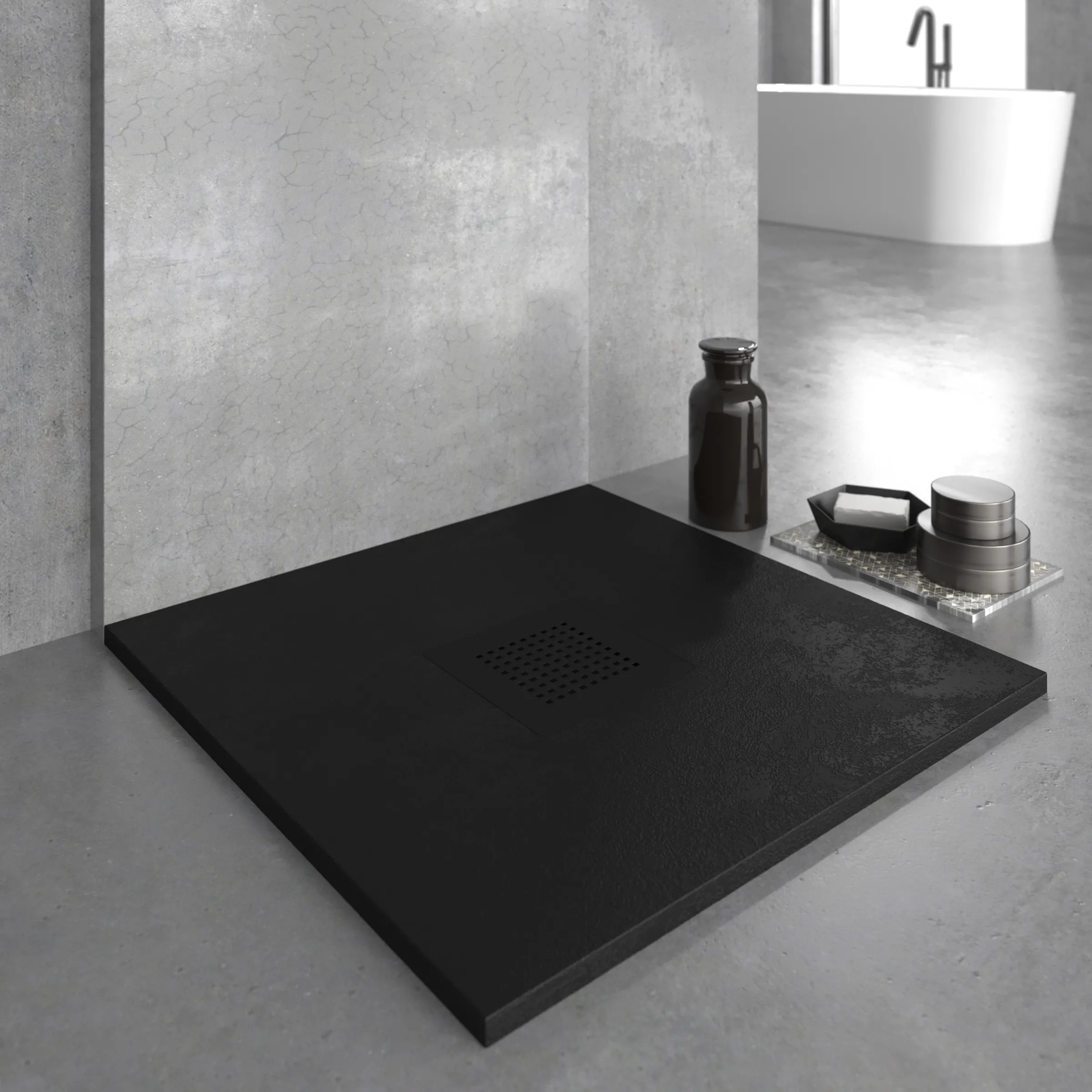 Plato de Ducha de Resina Modelo Mica Plus - Imagen 8