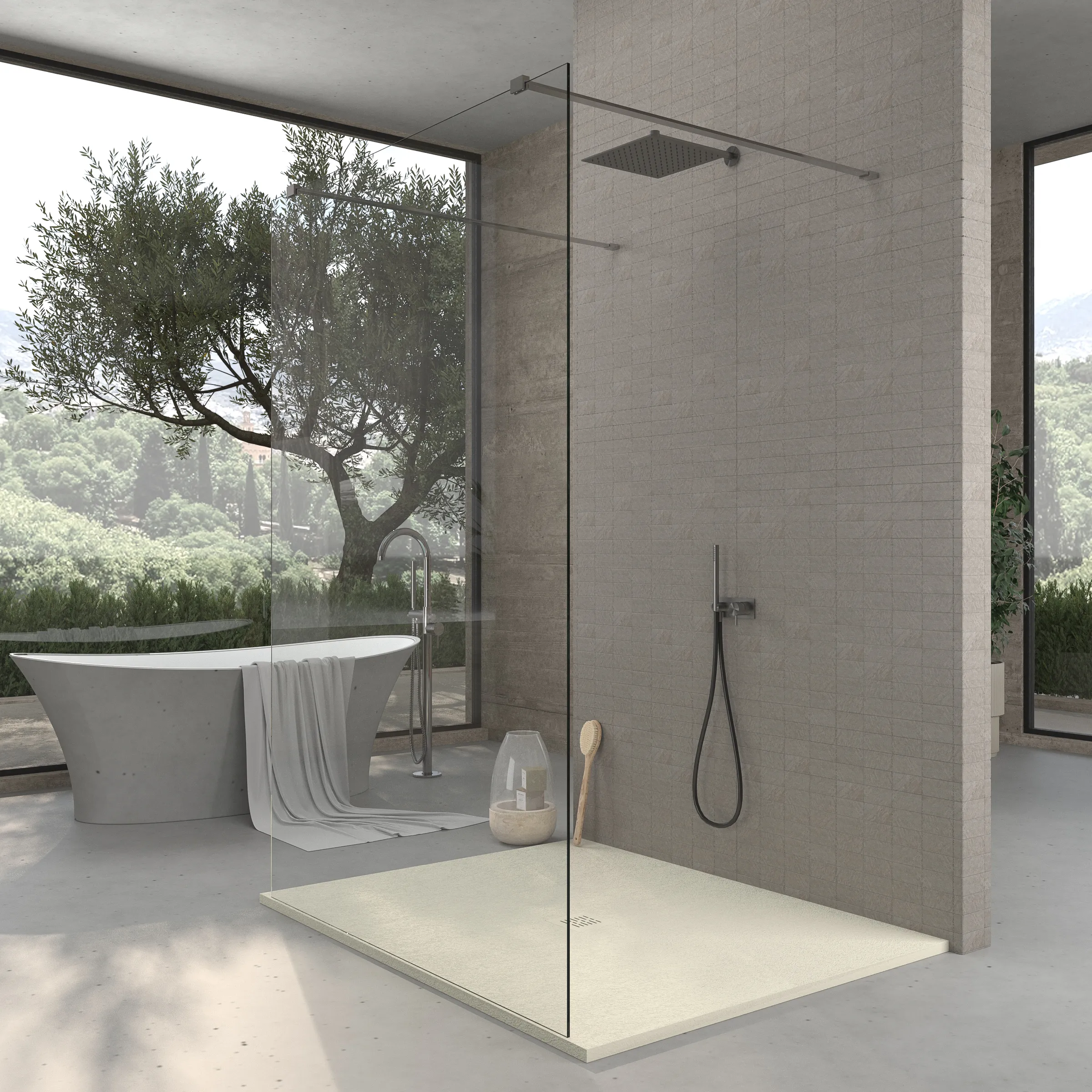 Plato de Ducha de Resina Modelo Santral - Imagen 5