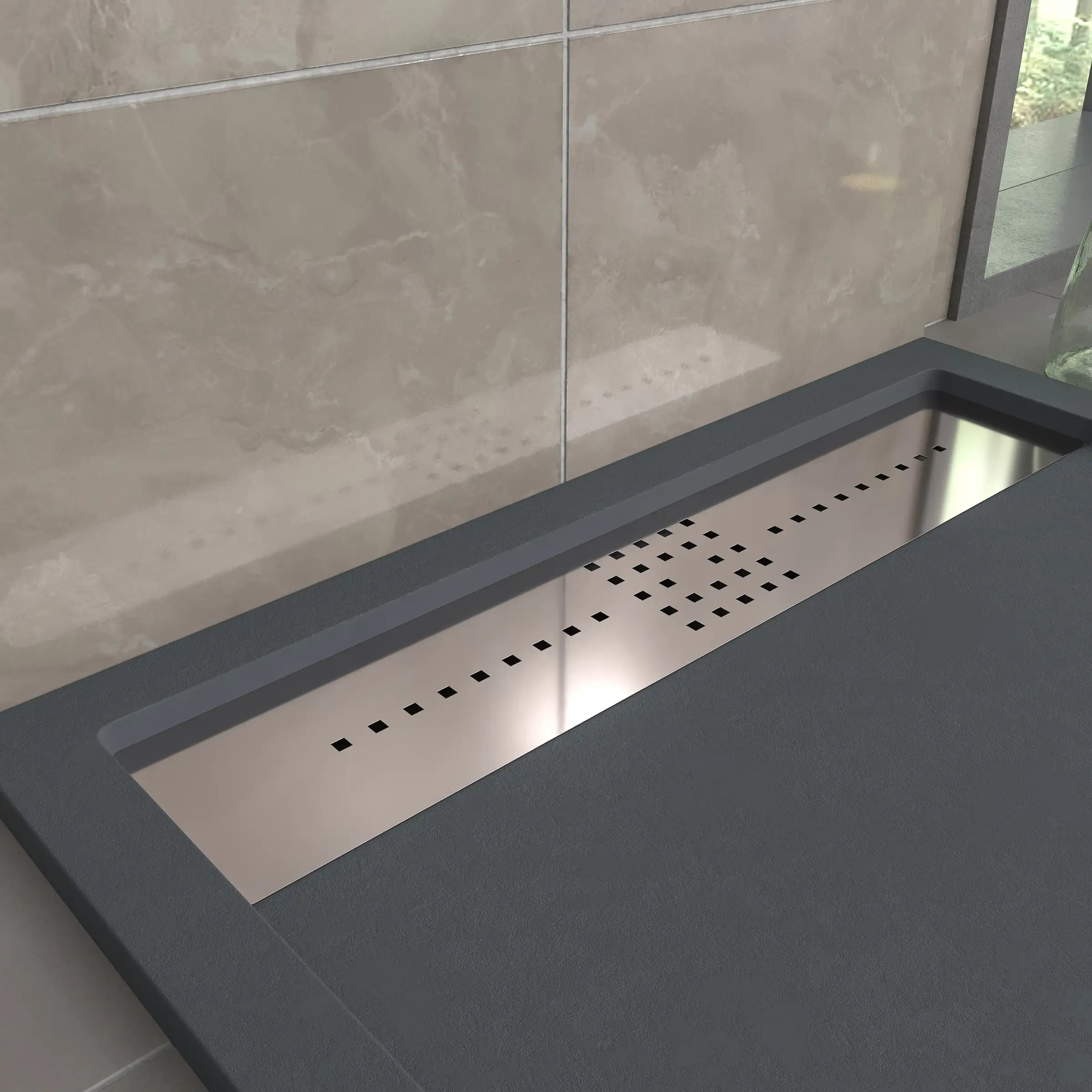 Rejilla Alargada Suelta de Plato de Ducha | Varios Colores - Imagen 4