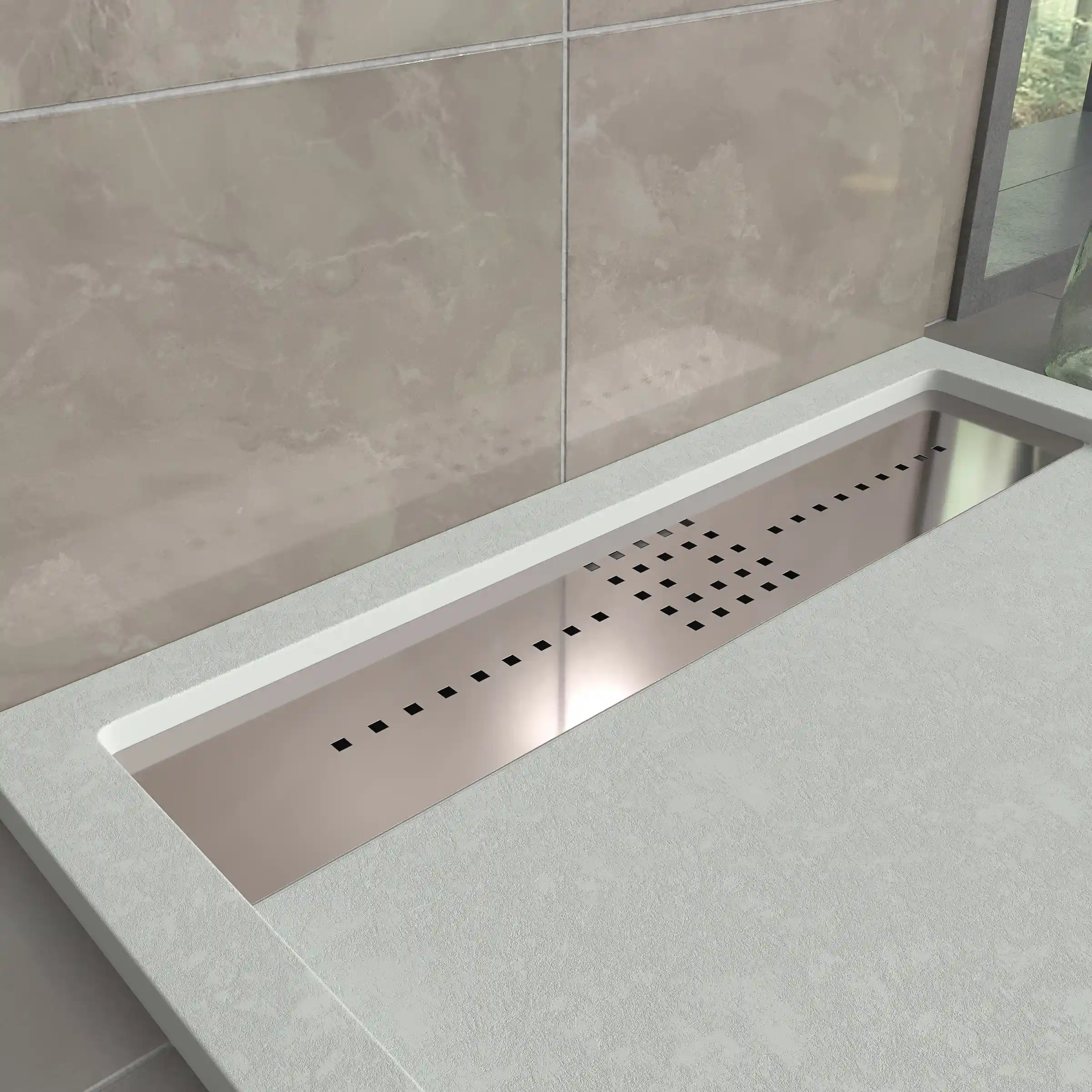 Rejilla Alargada Suelta de Plato de Ducha | Varios Colores - Imagen 5