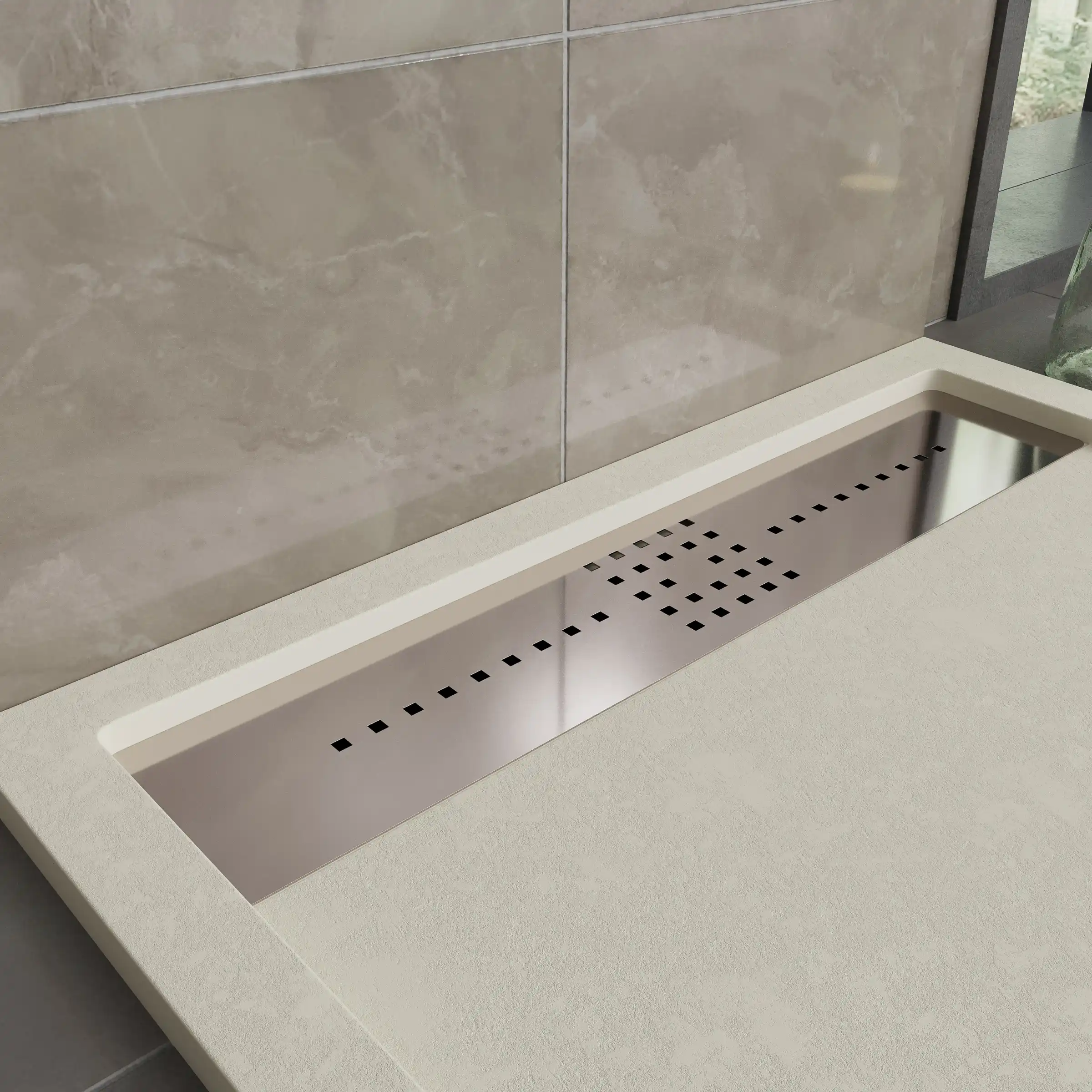 Rejilla Alargada Suelta de Plato de Ducha | Varios Colores - Imagen 2